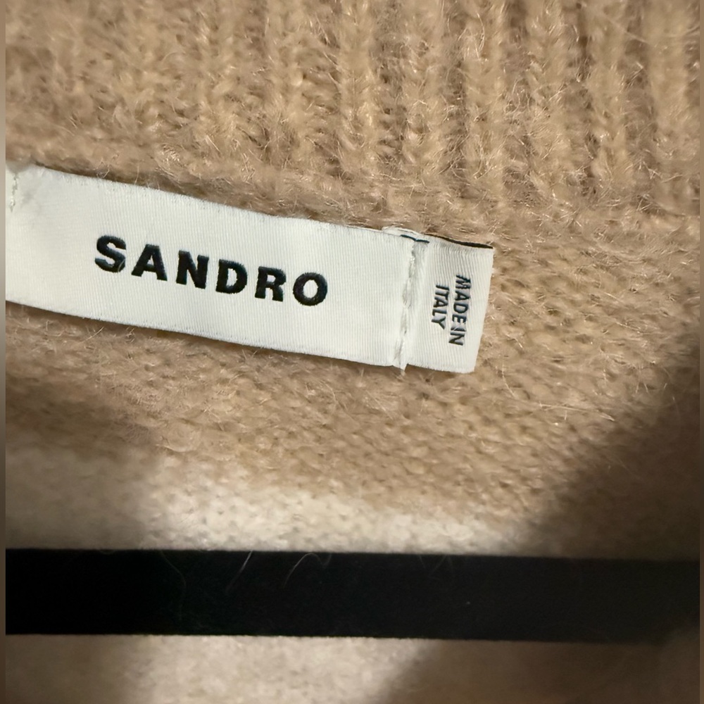 Sandro check pattern sweater - Picture 3 of 5